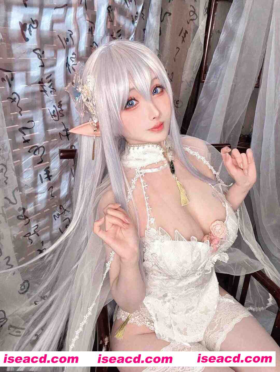 [COSPLAY/带视频] rioko凉凉子 Vol.129 阿尔比恩旗袍[43P 11V] [900M]
